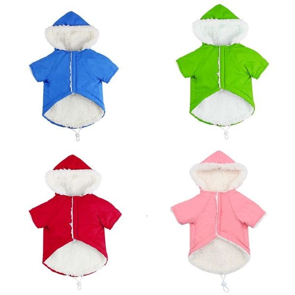 

l pet xl warm s dog m cat autumn winter clothes chihuahua hooded jacket w3fi