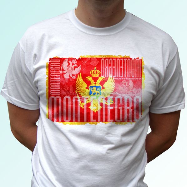 

montenegro flag design white t shirt modern tee - mens womens kids baby size sport hooded sweatshirt hoodie