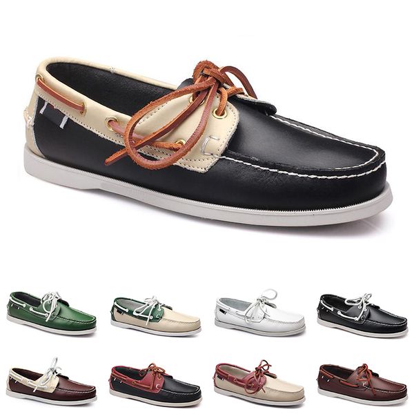 

men casual shoes fashion black white green beige red mens fashion sports sneakers outdoor jogging walking size 40-45 style #36