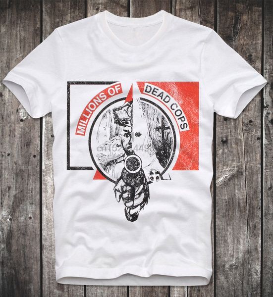 

t mdc millions of dead cops retro vintage punk hardcore rock dead kennedys print short sleeve sport hooded sweatshirt hoodie t shirt
