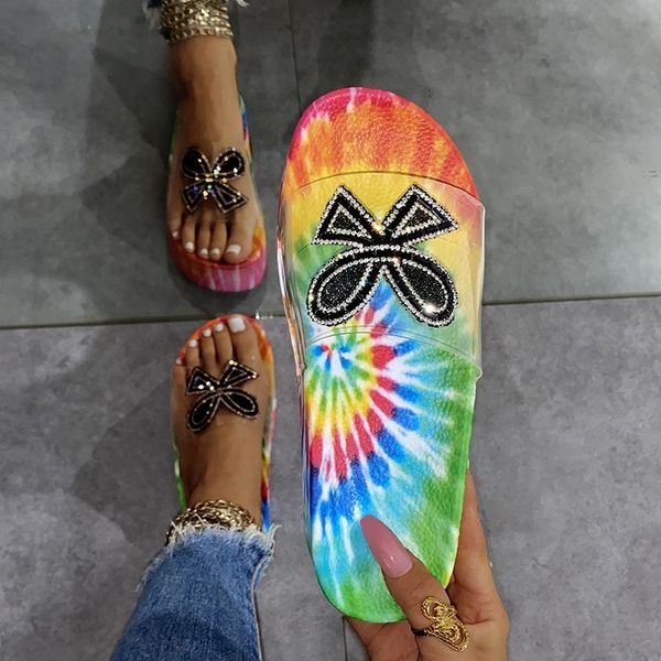 

pt3u flop slides women fashion luxury designer shoes sandals slide slipper summer fashion women sandals flip with strass beach outdoor, Black