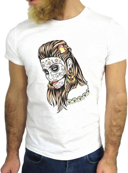 

tshirt brand male short sleeve cool designs selling girl mask tattoo cartoon vintage fun printed sport hooded sweatshirt hoodie t shirt