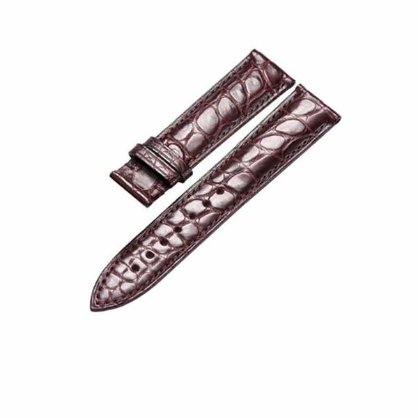 

uthai z02 crocodile кожаный ремешок для часов 13/14/18/19/20/22 / 24 мм мужские женские часы band uthai z02 sqcxi dh_seller2010, Black;brown