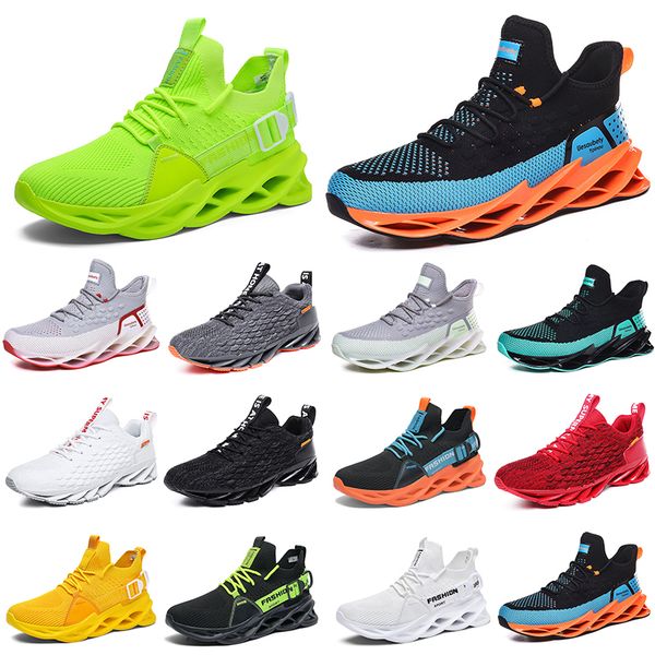 

non-brand men running shoes breathable trainer wolfs grey tour yellow teal triple black khaki green light brown bronze mens outdoor sneaker