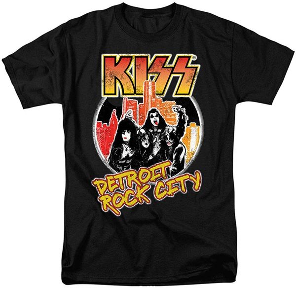 

поцелуй detroit rock city music glam metal t shirt men эксклюзивные наклейки футболочку бесплатная доставка спорт толстовка с капюшоном толс