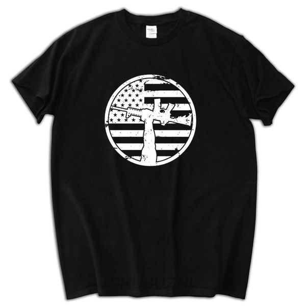 

флаг сша свобода не является свободной пистолет культуры t рубашки мужские мужские дизайн на заказ с коротким рукавом xxxl мужская tshirts с