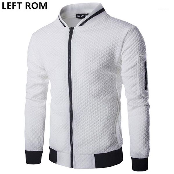 

left rom men the spring autumn fashion high-grade stand collar business leisure travelers jacket coat/men slim jacket s-xxl1, Black;brown