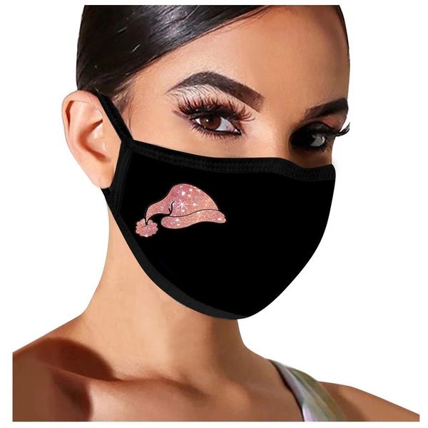 

christmas new face 2021 new year fashion star print breathable outdoor mask masque en tissu lavable