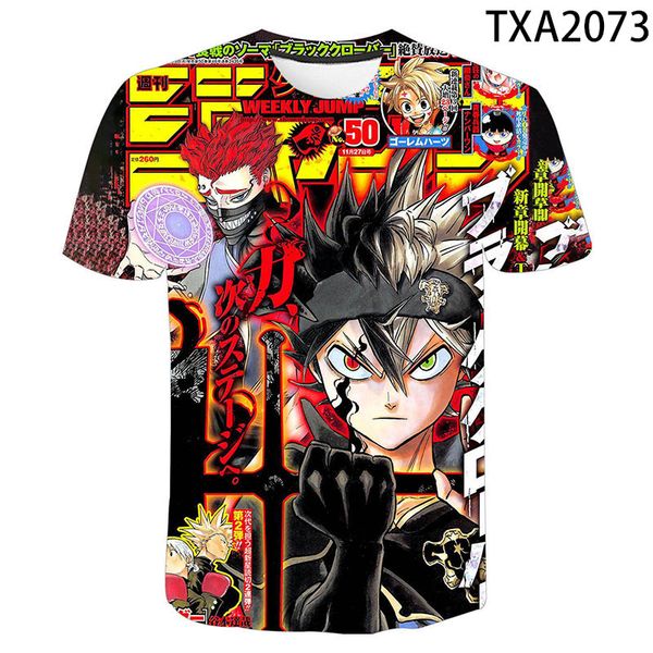 

anime black clover boy girl printed cool 3d print shirts funny humor anime men clothing
