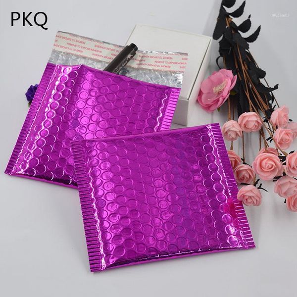 

gift wrap 50pcs plum red bubble mailers padded envelopes packaging bags mailing envelope business supplies 4 sizes1