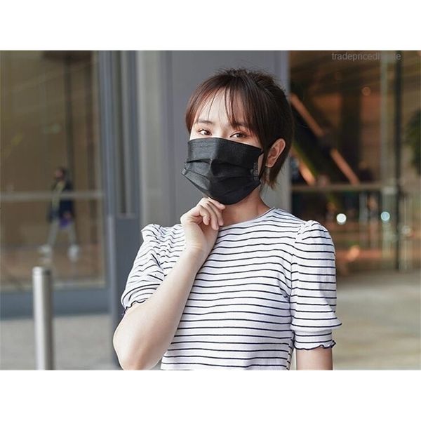

layers shippingblack in black stock 3 cotton mouth face masks non woven anti dust mask wg1a r7dh