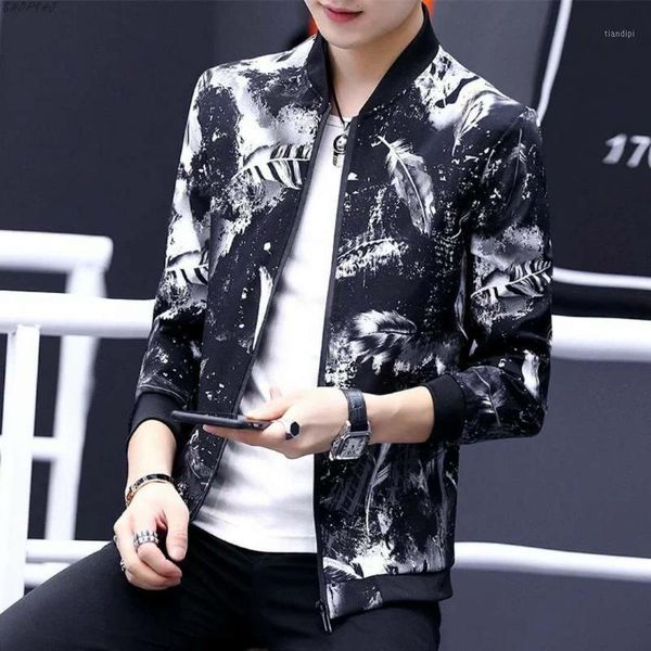 

men spring autumn outerwear mandarin sportswear mens jackets for male coats quality bomber solid casual jacket1, Black;brown