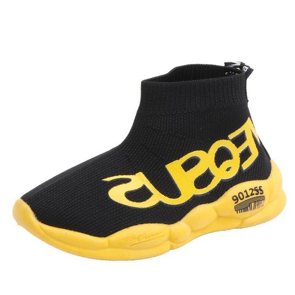 

новый сплошной цвет вскользь младенца дети дети спортивная обувь мягкие soled дышащий хлопок воздуха mesh малышей мальчик девочка кроссовки, Black