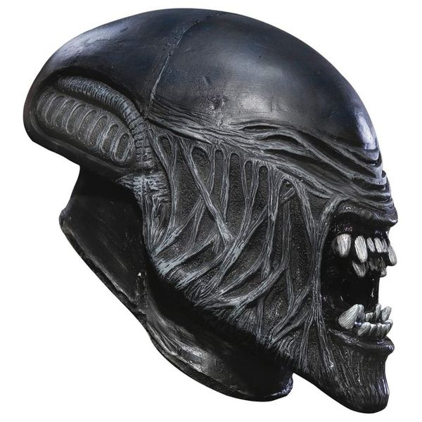

latex face vs. mask predator aliens alien mask demon mask halloween cosplay costume men women party props