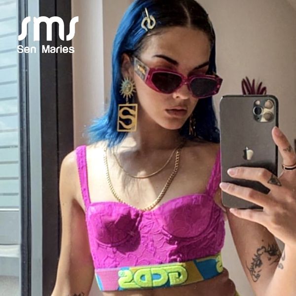 

women 2020 punk fashion cat luxury eye square sunglasses men retro red leopard steampunk glasses shades uv400