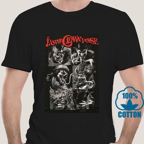 

0261d insane clown posse blocks black t-shirt new official icp sport hooded sweatshirt hoodie