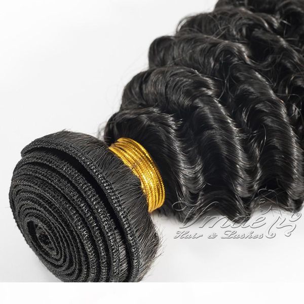 

brazilian kinky curly virgin hair extension 3 bundles lot human unprocessed silky hair weaves human virgin hair extensions, Black