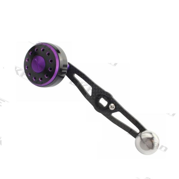 

woen refit fishing vessel rocker 115mm carbon fiber fishing reel handle mounting hole 5*8