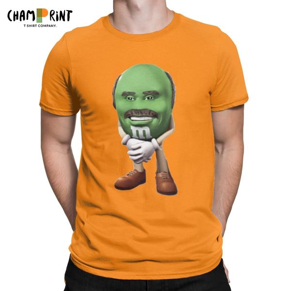 

sport dr phil m&m's chocolate candy character t-shirts for men novelty cotton tees o neck short sleeve t shirts gift idea