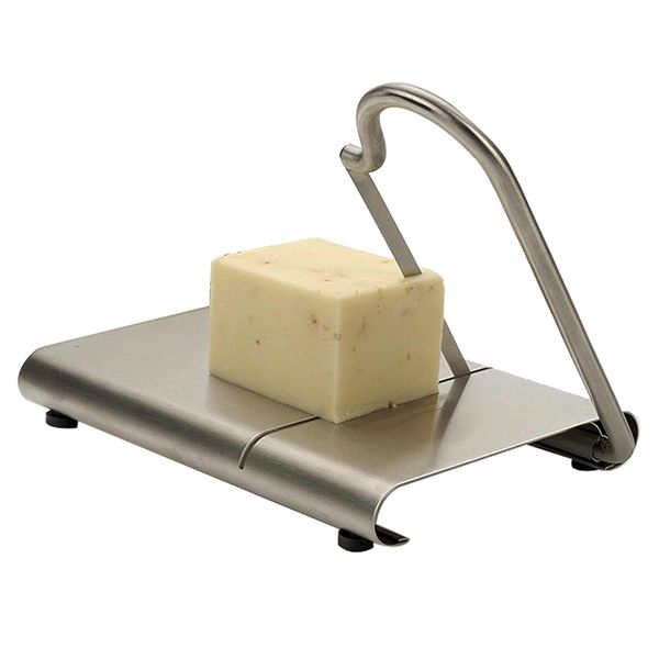 Küchenwerkzeuge Käsehobel Anti-Rutsch-Drahtschneider Backen Servierbrett Praktischer Edelstahl DIY Obst Hartgemüse T200111