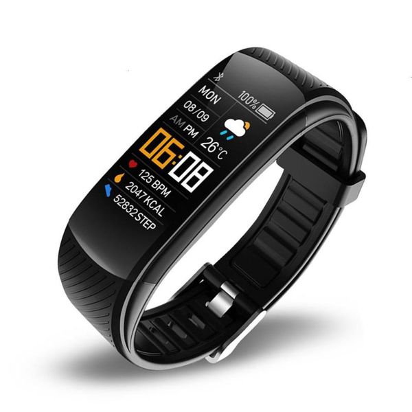 

ip67 waterproof activity / exercise prsure fitns wristband heart pedometer smart wa