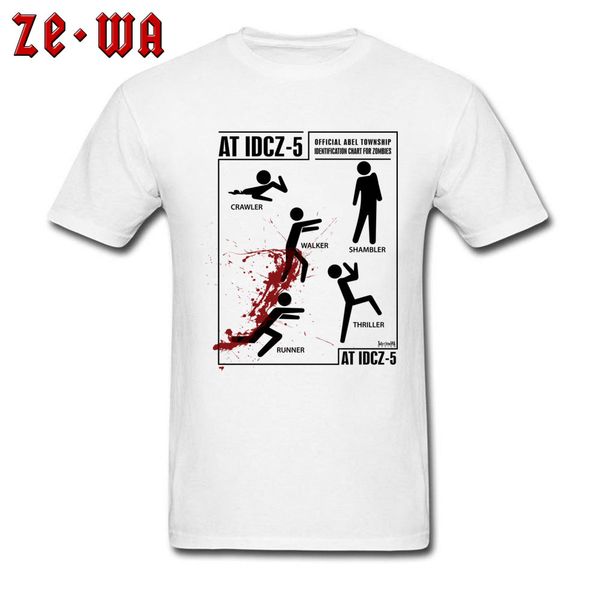 

custom t shirt funny tshirt zombie id chart t shirt april fool day t shirts white clothes young style tee sport hooded sweatshirt hoodie