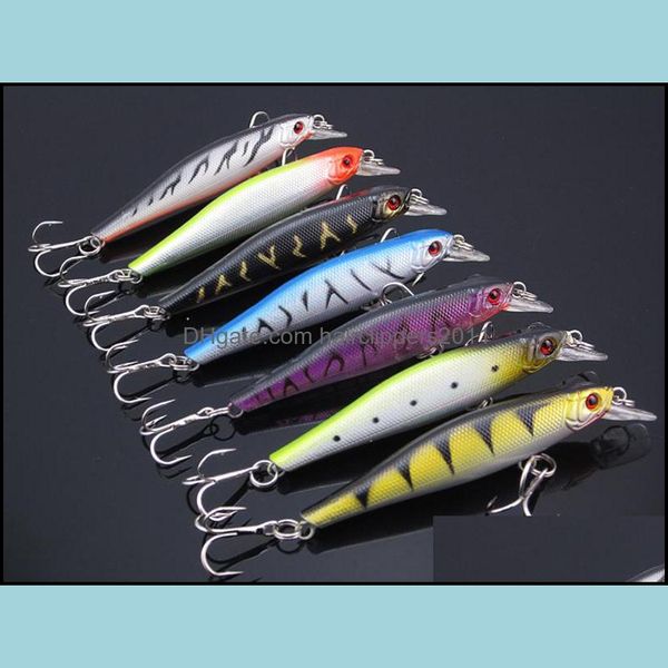 

baits & lures fishing sports outdoors lot30 crankbaits hook minnow tackle crank 5.6g/8.5cm drop delivery 2021 kjfgg
