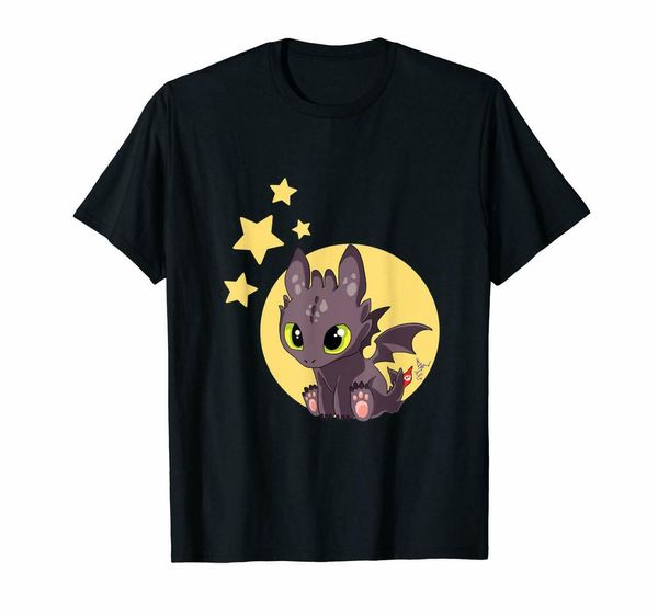 

how to train your dragon little toothless cute black t shirt s 3xl short sleeves t shirts tee plus size sport hooded sweatshirt hoodie