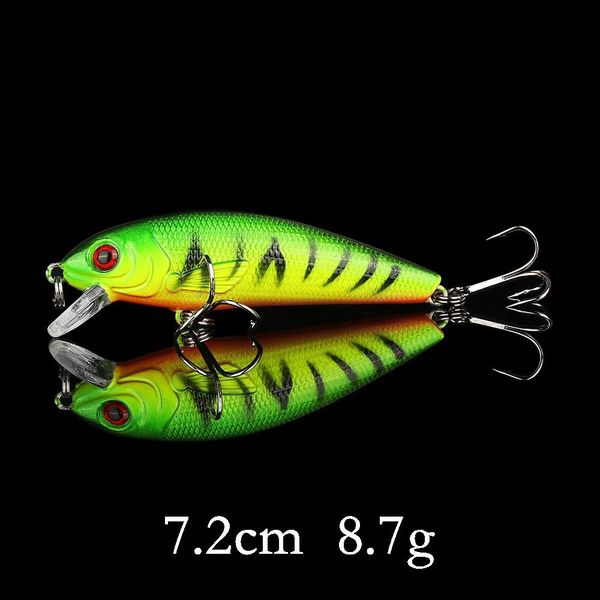 

qxo lure shad minnow whopper plopper vobler 7/10cm wobbler popper bait winter ring fishing ocs wobbler for trolling surface bbygbf