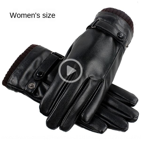 

men' touch screen pu leather gloves winter veet warm bicycle bicycle warm windproof women' outdoor cycling driving, Blue;gray