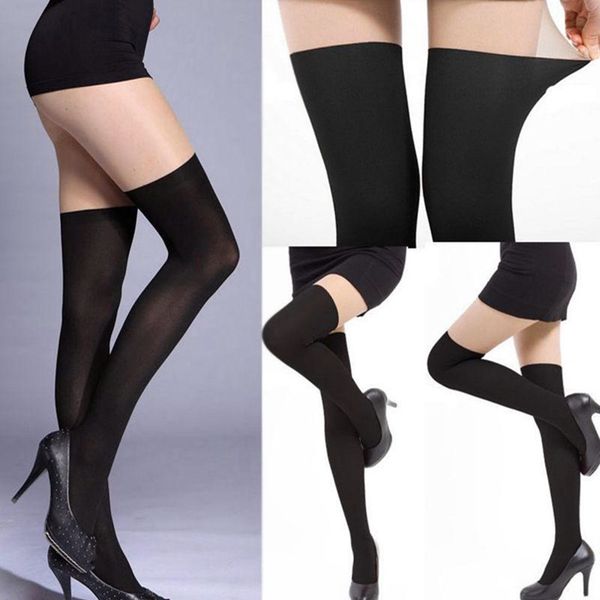 

women patchwork tights color stitching black stocking, Red;black