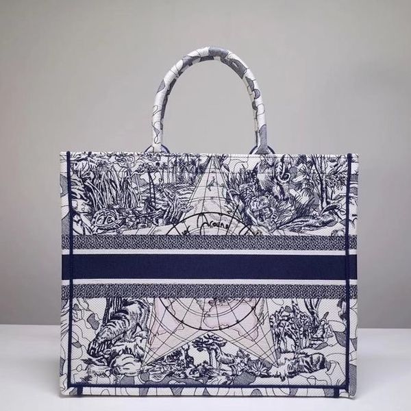 

fashion canvas handbag shoulder bag size 36cm/41cm