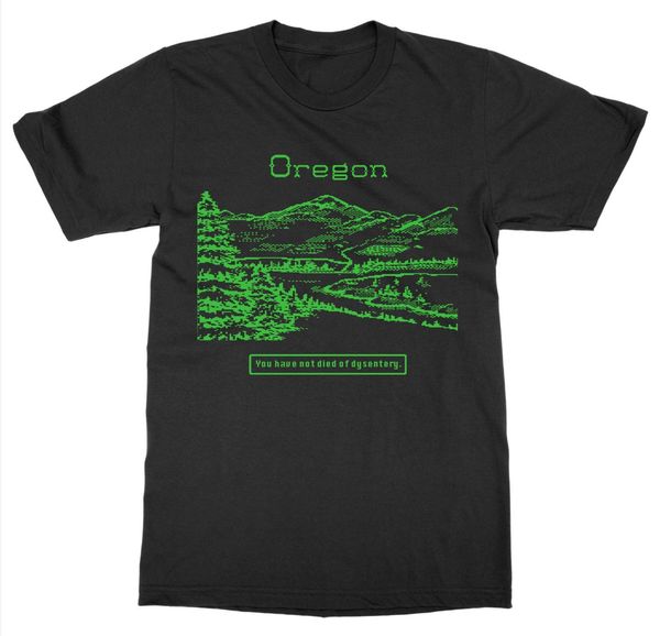 

sport new 2019 summer casual printing oregon trail usa united states of america patriot capital national game tee shirt