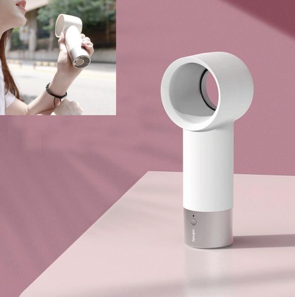 

portable handheld small fan usb fan mini leafless fan