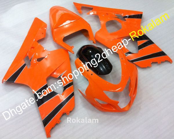

body kit for suzuki gsxr600 k4 04 05 gsxr750 gsxr gsx-r 600 750 2004 2005 orange black motorbike aftermarket fairing (injection molding)