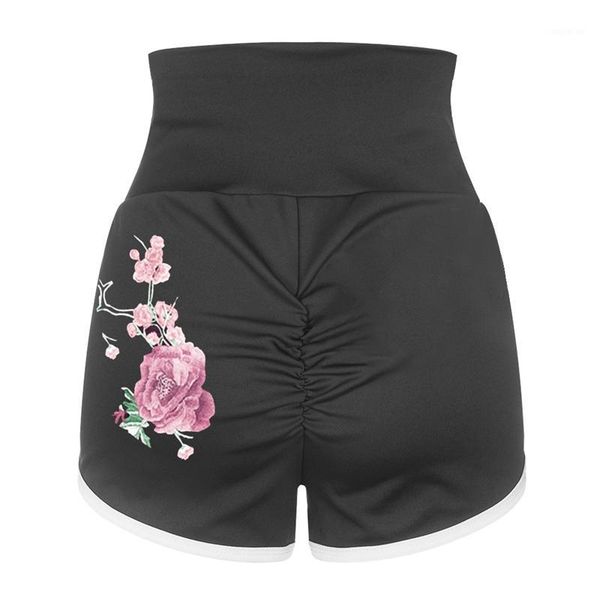 

yoga outfits women's jogger shorts high waist gym workout leggings fitness short pants yoga1, White;red