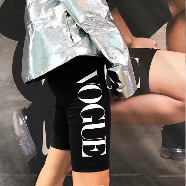 

high waist gold letter print leggings women casual push up fitness black slim package hip workout short paragraph leggings