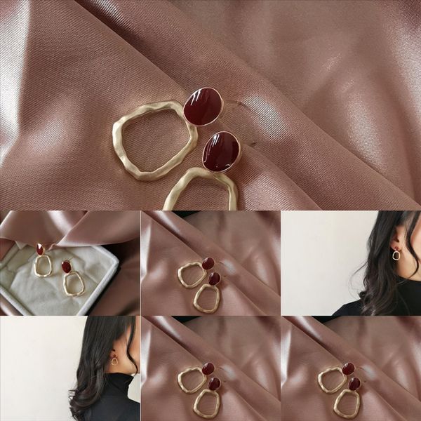 

pxov bowman earrings bulkfashion wholesaleet earring stainless steel women rhinestone stud jewelry for, Golden