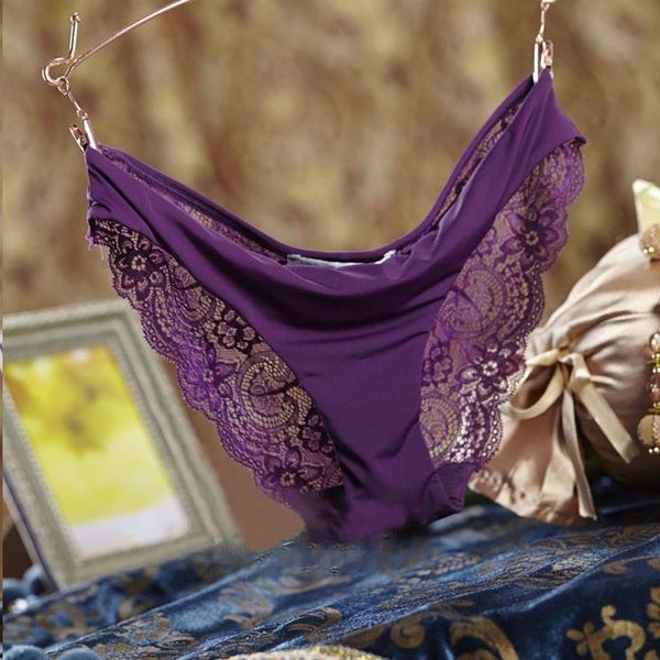 

women's briefs low waist lace women's underwear women's underwear, Black;pink