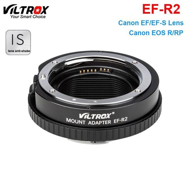 

viltrox ef-r2 lens mount adapter ring auto focus for ef / ef-s lens for eos r / rp camera with functional control ring1