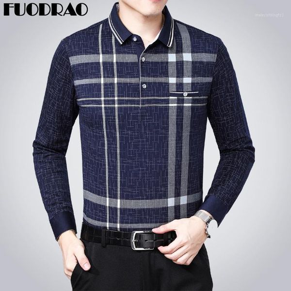 

men's polos brand spring long sleeve shirt men plaid homme business camisa masculino casual tee shirts b0461, White;black
