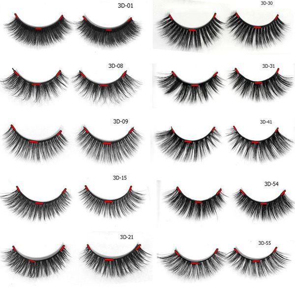 

4 pcs three magnetic false eyelashes ct make up 3d ultra-thinner makeup lashes extension natural soft hair c184
