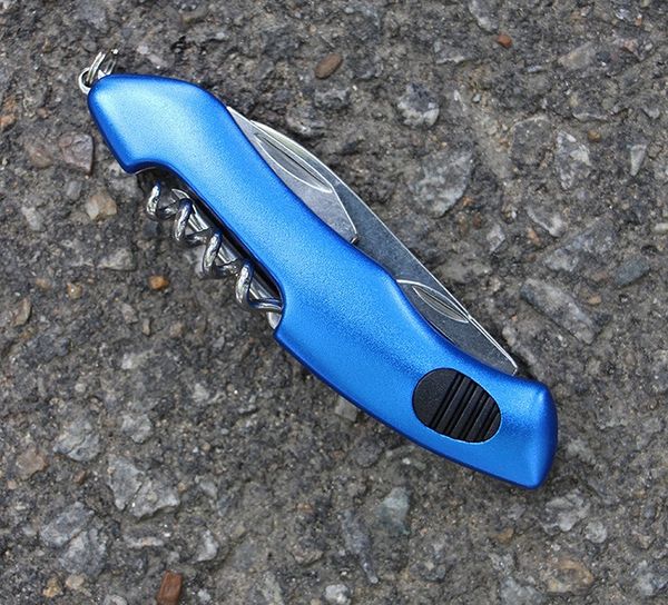 

genetac ky5005lg1 swiss army knife 5 in 1 blue multifunctional knife