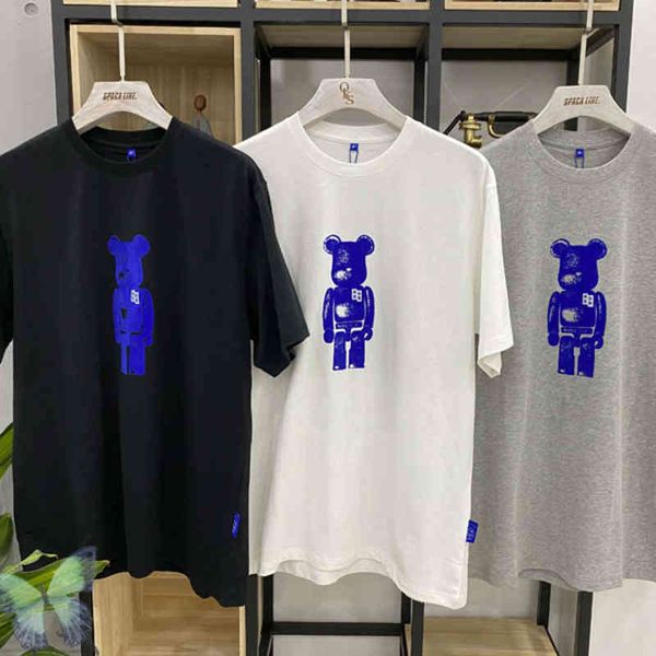

2021 wrong robot cartoon men women's tshirt katoen adererror t-shirt, White;black
