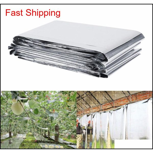 

2pc 210 x 120cm silver plant reflective film garden greenhouse grow light sun reflective g qylzvu bde_luck