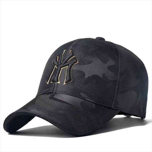 

fashion baseball caps three dimensional embroidery camouflage caps men women summer sun hats adjustable hip hop hats, Blue;gray