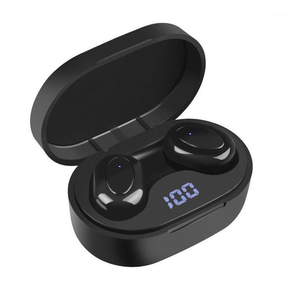 

cross-border tws popular a3 wireless sports bluetooth headset 5.0 noise reduction binaural audio touch led macaron1
