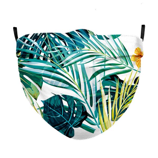

dhl new designer face mask fashion adults washable breathable masks customized beautiful plant bamboo leaves dustproof 1 nfszu