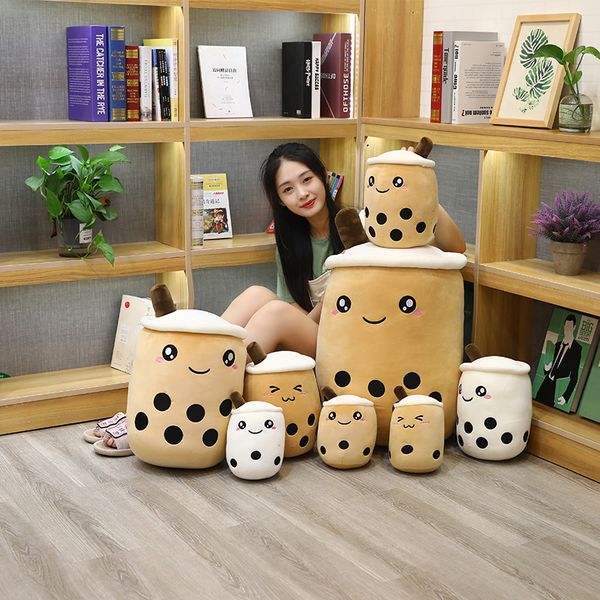 

bubble tea cup plush toy pillow stuffed food milk tea soft doll milk tea cup pillow cushion kids toys birthday gift 1011