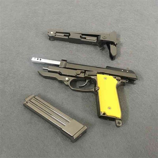 

659823all metal detachable 1:2.05 beretta 93r toy model gun can not launch military collection ornaments